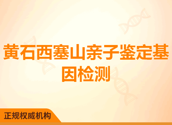 黄石西塞山亲子鉴定基因检测